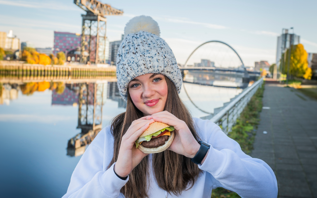 Pupils relishing Better Burger Challenge