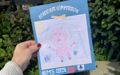 Seven-year-old named as artist behind QMS’s upcoming Porktober campaign