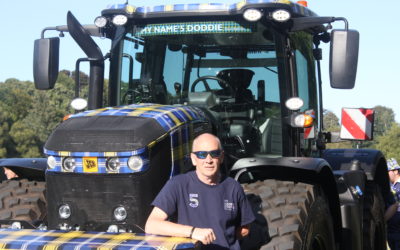 Organiser behind Scotland’s largest mid-harvest tractor run 2024 receives ‘The Doddie Champion Award’